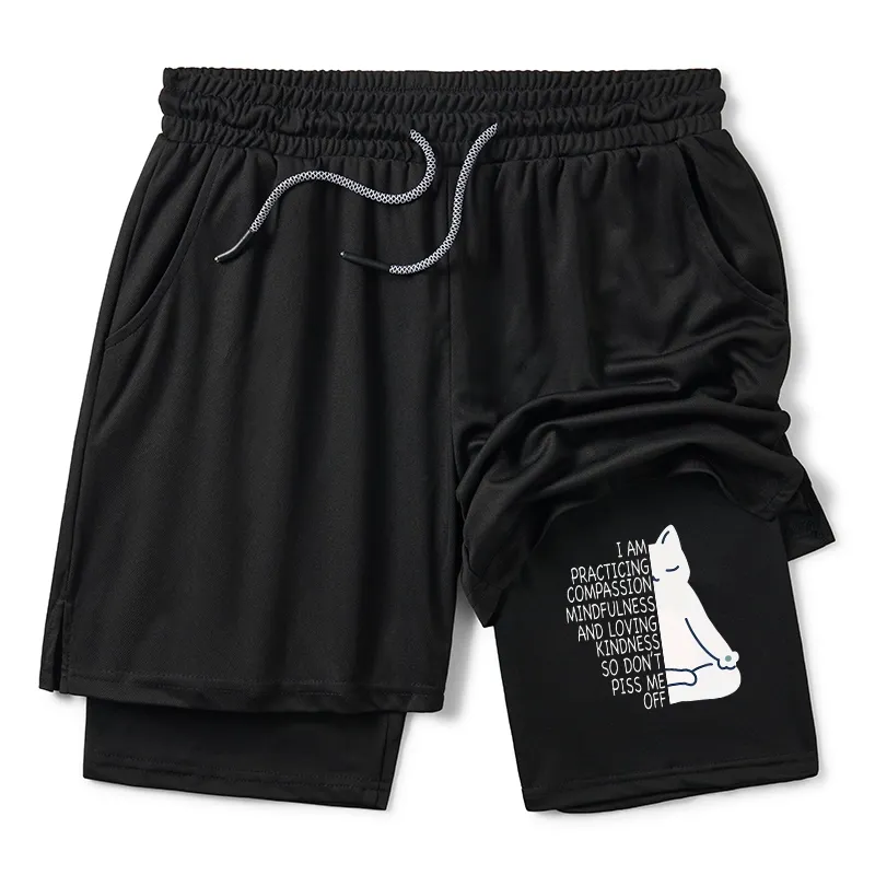 Tokyo-Tiger Calm Black Cat With Anger Issues Training Shorts Sale
