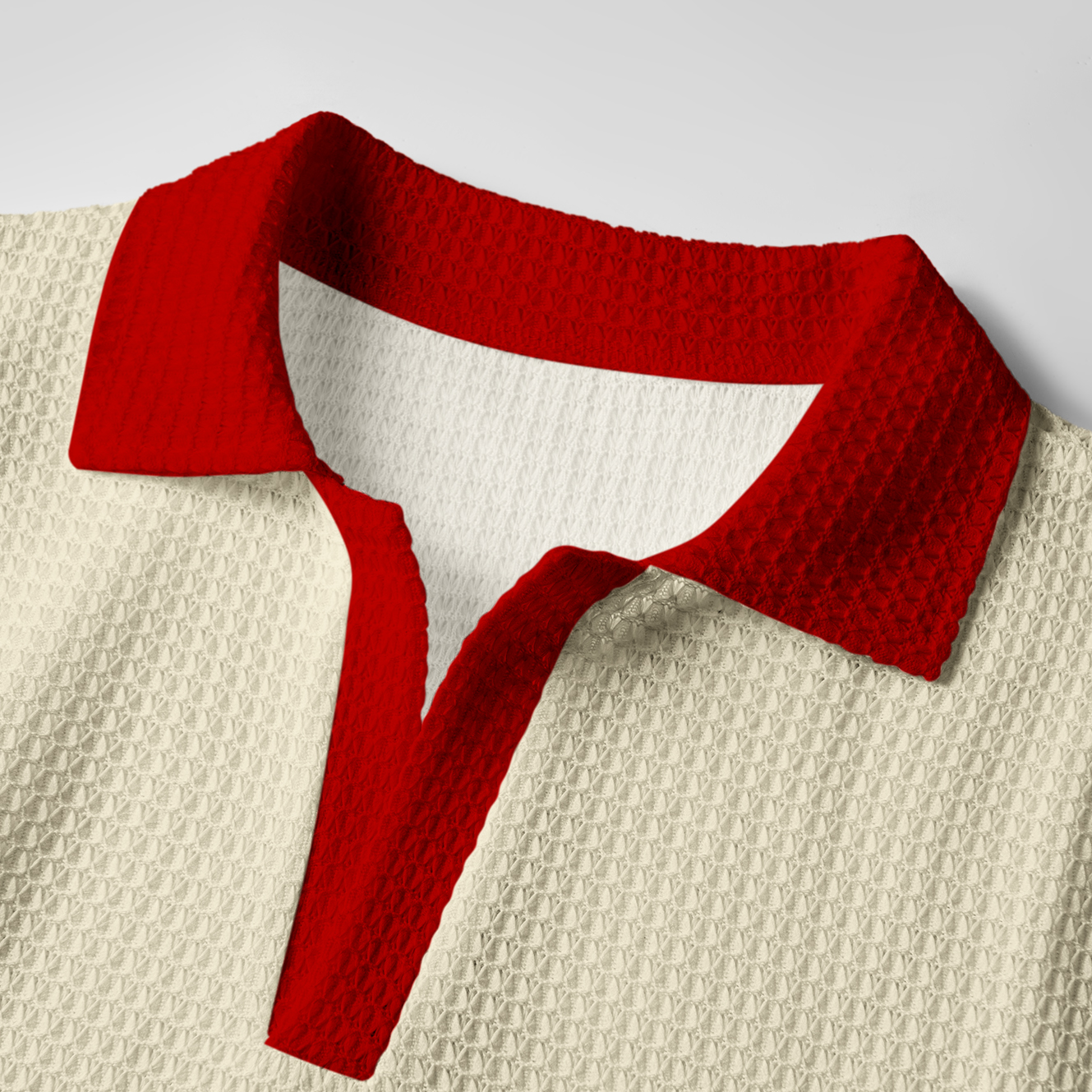 Tokyo-Tiger Drunken Octopus Japan Crochet Polo Shirt