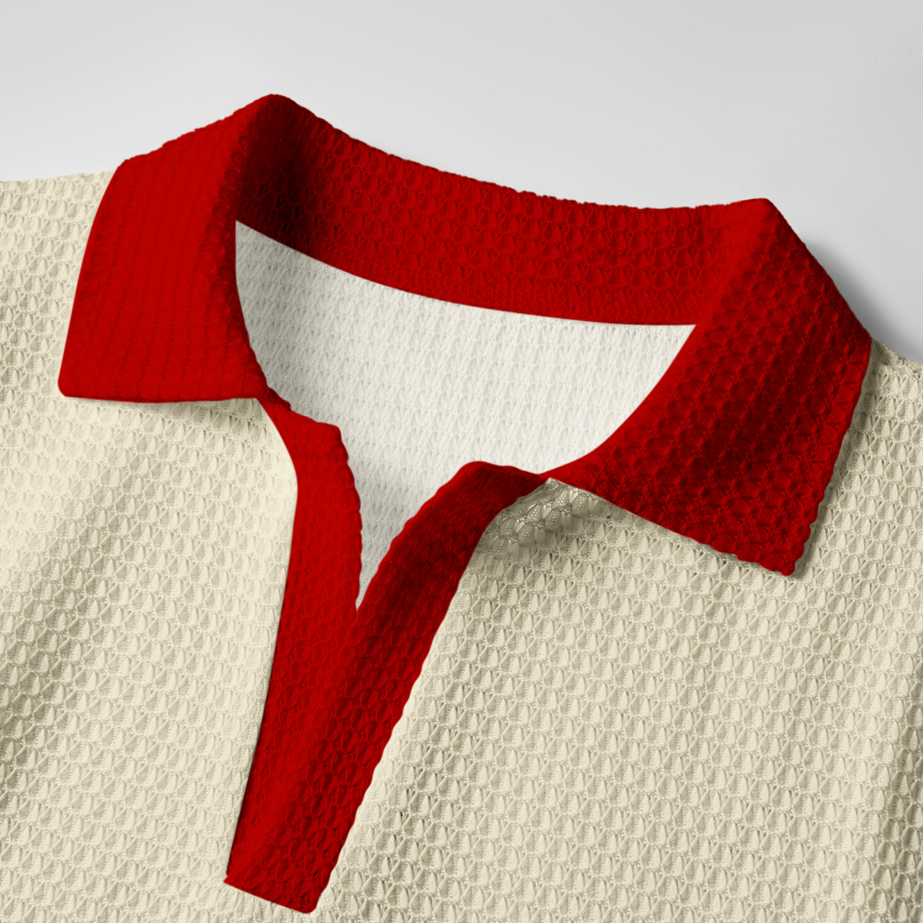 Tokyo-Tiger Drunken Octopus Japan Crochet Polo Shirt
