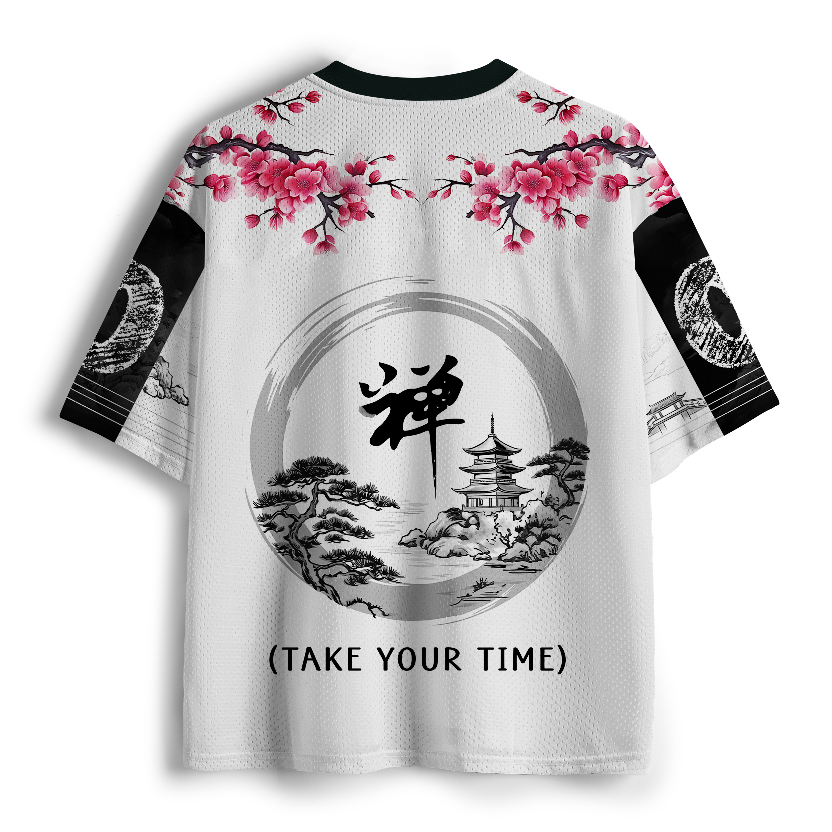 Tokyo-Tiger Funny Capybara:Hurry Up Inner Peace Zen Mesh Jersey