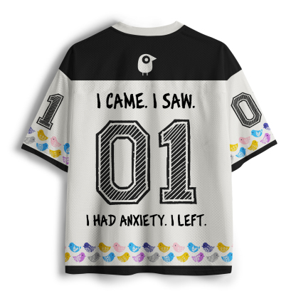 Tokyo-Tiger Funny Meme Bird Just Needs A Break Mesh Jersey