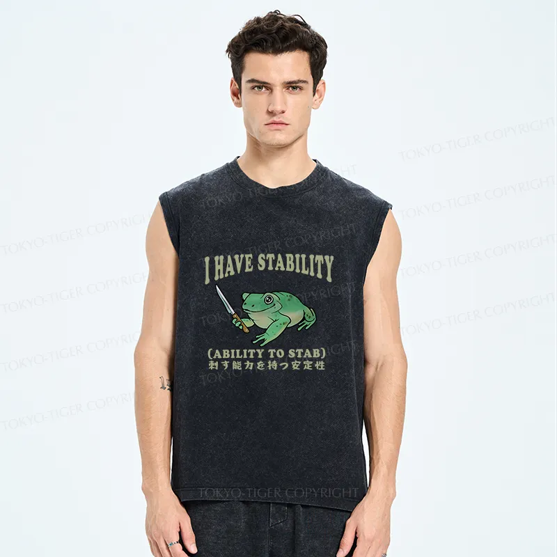 Tokyo-Tiger Mentally Stable Assassin Frog Washed Tank