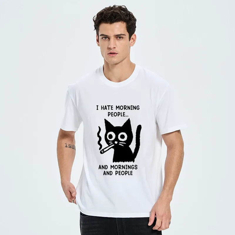 Tokyo-Tiger Morning Black Cat Classic T-Shirt