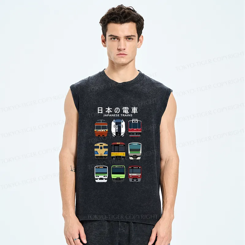 Tokyo-Tiger Japanese Train Collection Washed Tank