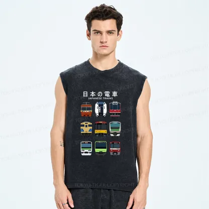 Tokyo-Tiger Japanese Train Collection Washed Tank