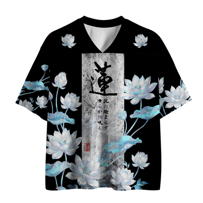 Tokyo-Tiger Unstained Bloom Mesh Jersey