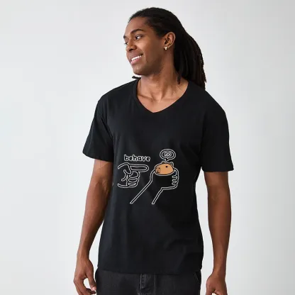 Tokyo-Tiger Dishonest Capybara V-Neck Classic T-Shirt