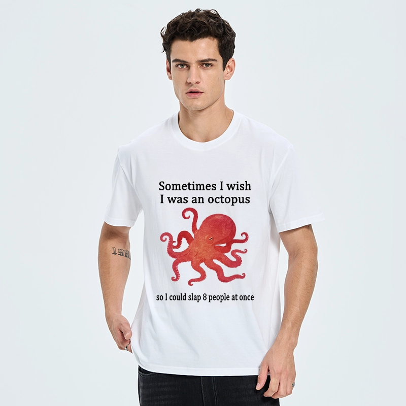 Tokyo-Tiger Octopus Dreaming Of Slapping Eight People Classic T-Shirt