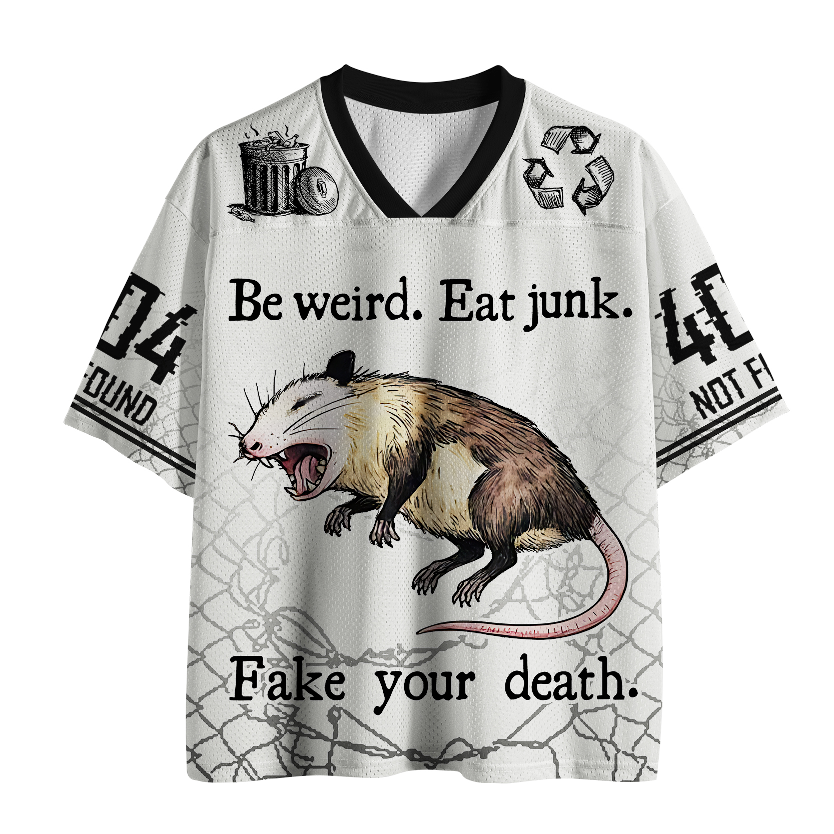 Tokyo-Tiger Possum Playing Dead Mesh Jersey