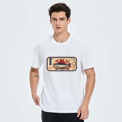 Tokyo-Tiger Vintage Japanese Sardine Can Art Classic T-Shirt