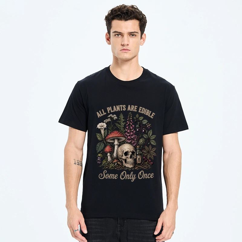 Tokyo-Tiger Poisonous Plants And Skull Dark Humor Classic T-Shirt