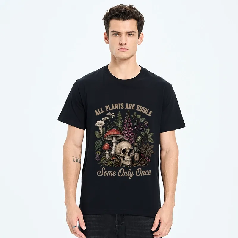 Tokyo-Tiger Poisonous Plants And Skull Dark Humor Classic T-Shirt