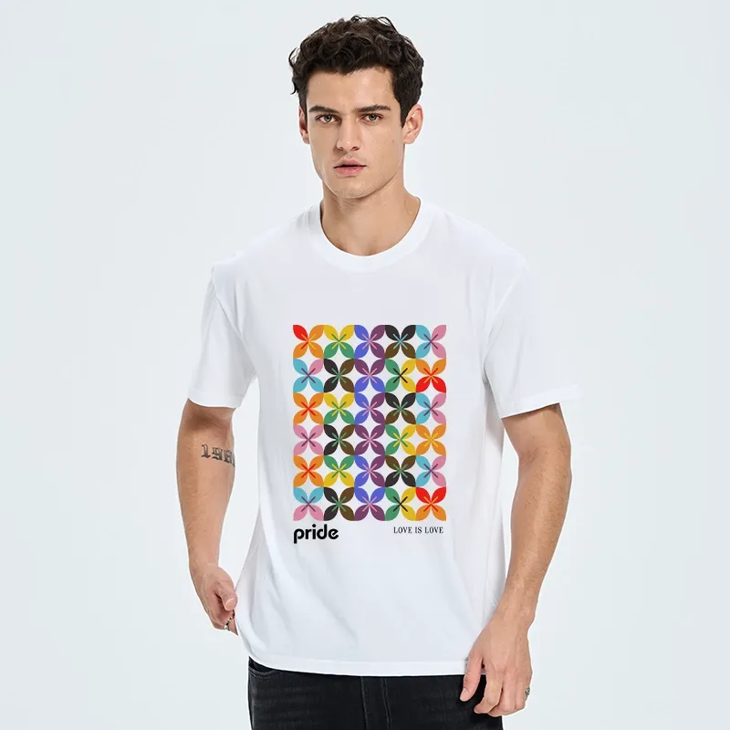 Tokyo-Tiger Pride Geometric Flower Pattern Classic T-Shirt
