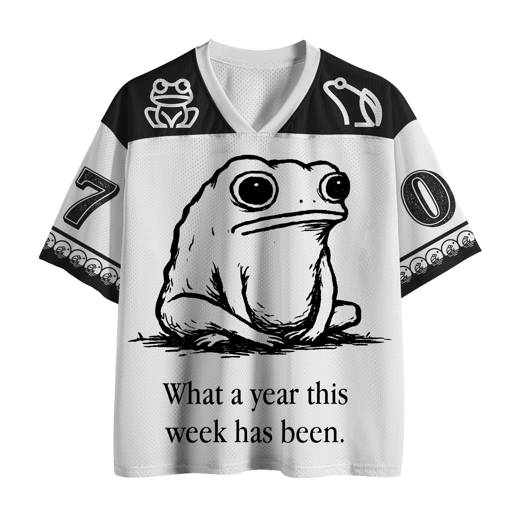 Tokyo-Tiger This Week Feels Like A Whole Year Mesh Jersey