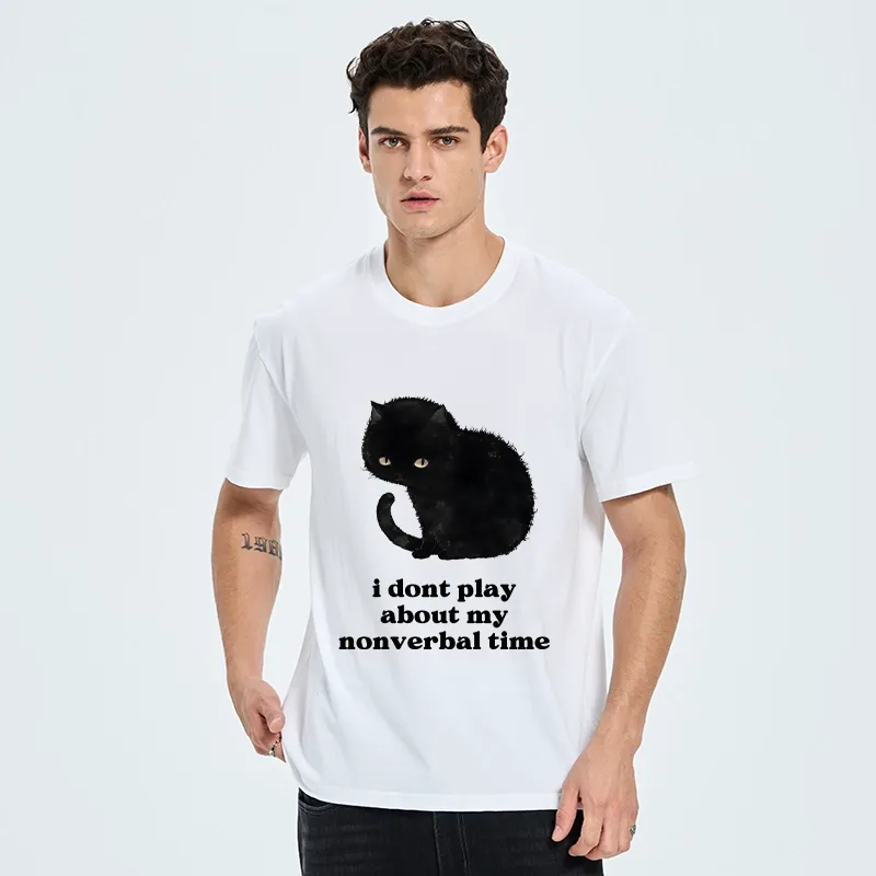 Tokyo-Tiger Relatable Introvert Black Cat Classic T-Shirt