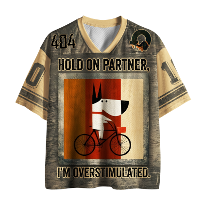 Tokyo-Tiger Overstimulated Pup Mesh Jersey