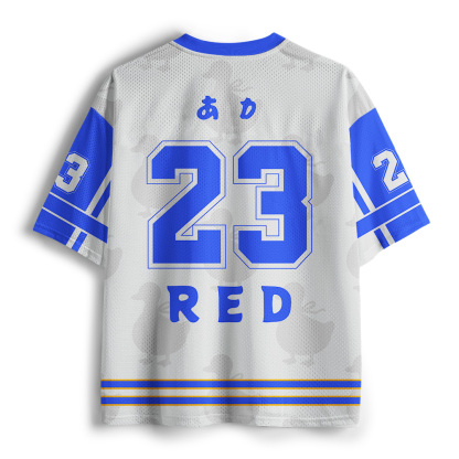 Tokyo-Tiger Silly Red Goose Mesh Jersey