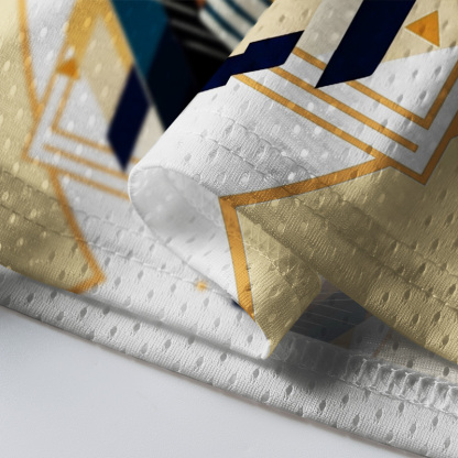 Tokyo-Tiger The Geometric Tokyo Tiger Mesh Jersey