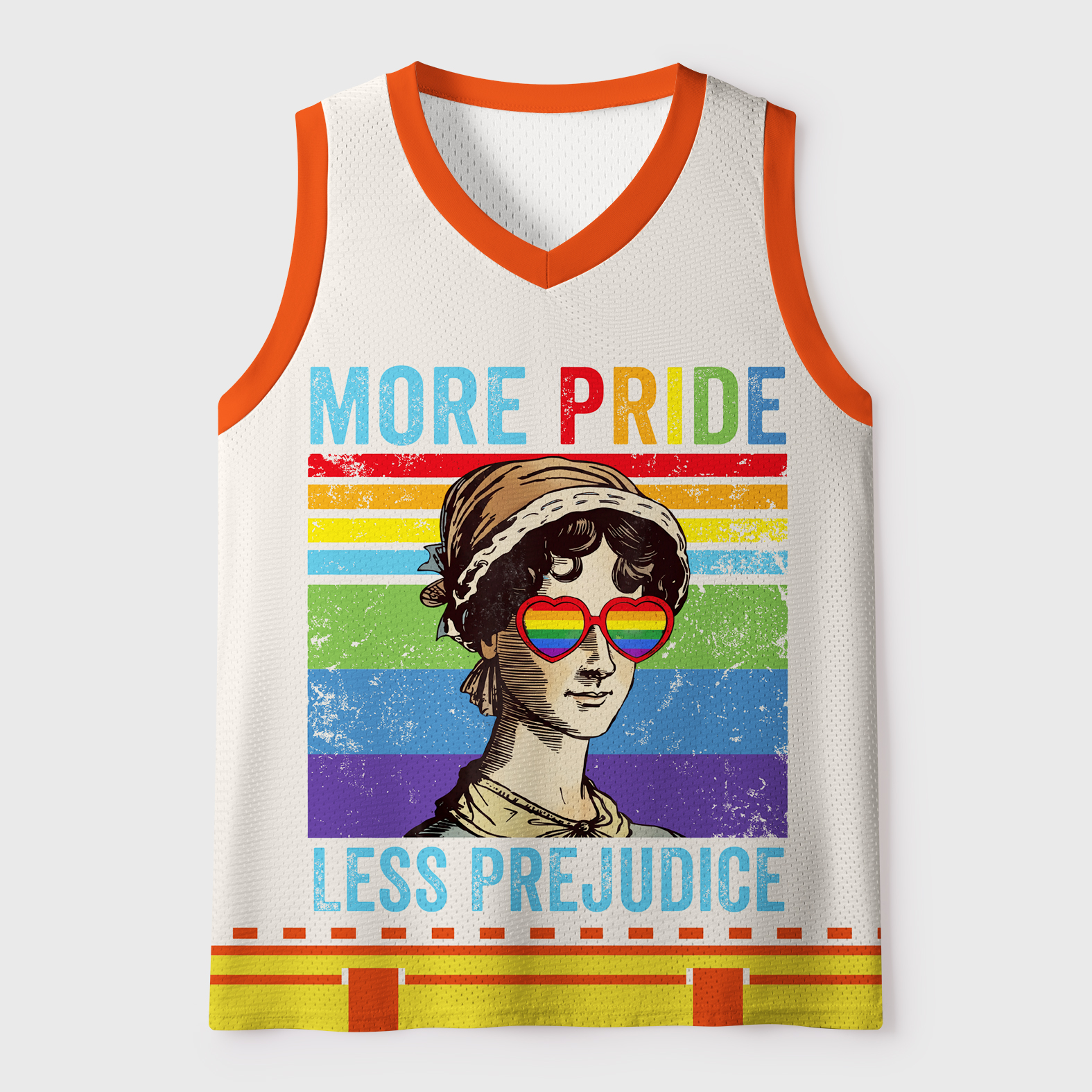 Tokyo-Tiger More Pride Less Prejudice Always Mesh Tank Top