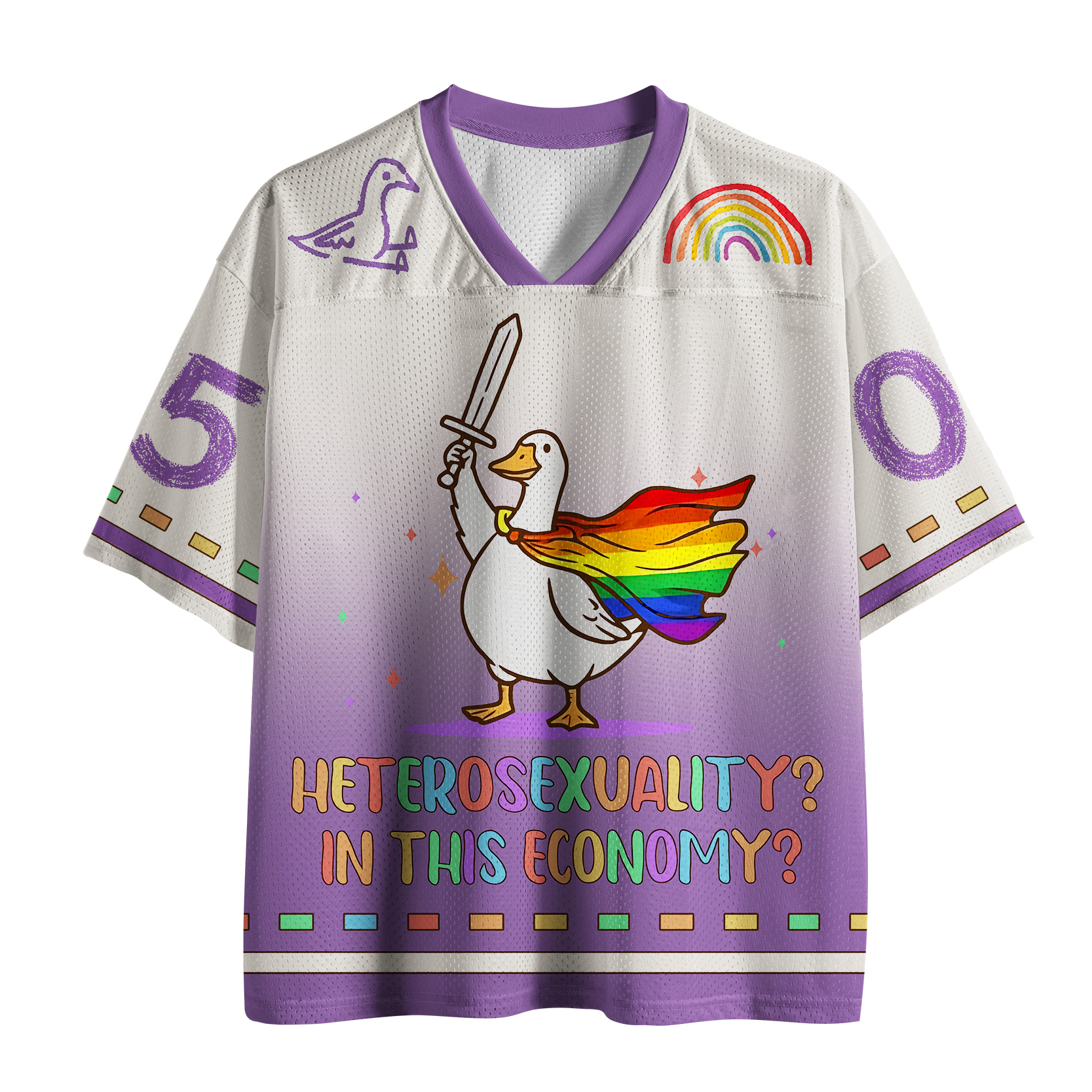 Tokyo-Tiger Heterosexuality In This Economy Mesh Jersey
