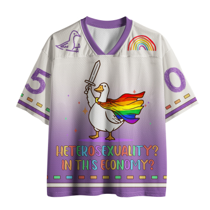 Tokyo-Tiger Heterosexuality In This Economy Mesh Jersey