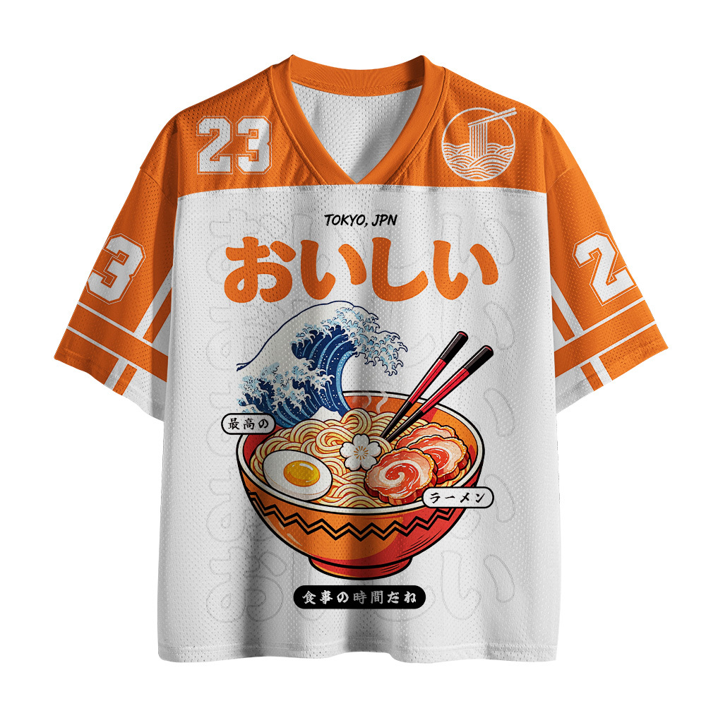 Tokyo-Tiger Tokyo Japan Ramen Mesh Jersey