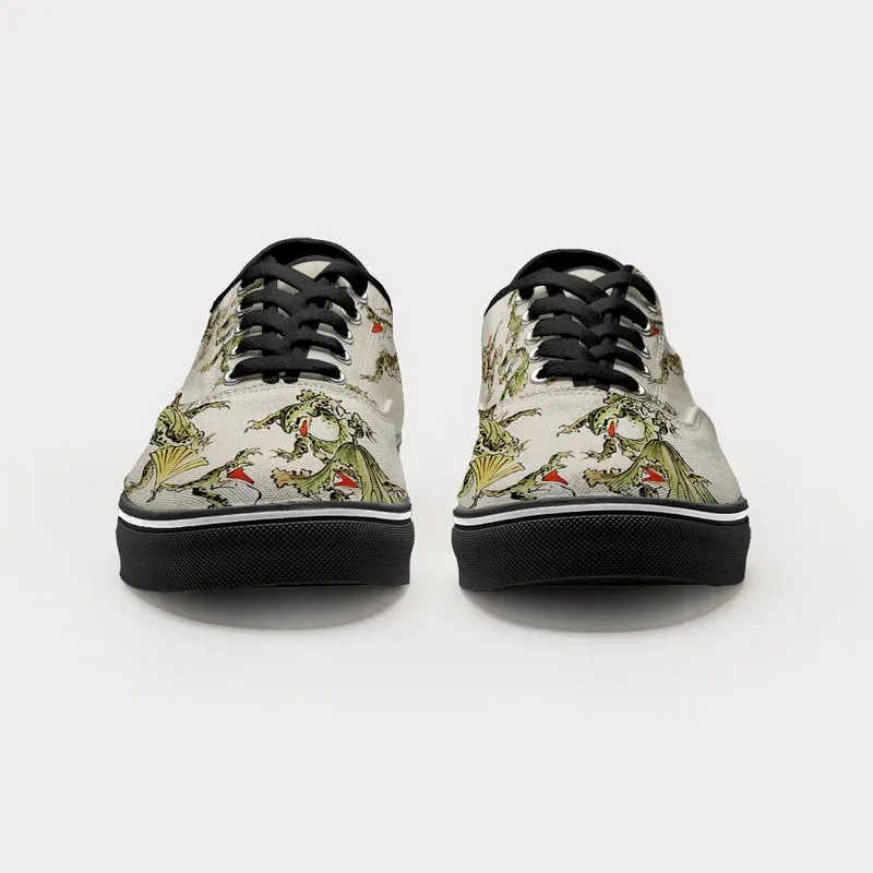 Tokyo-Tiger Frog Dance Canvas Shoes