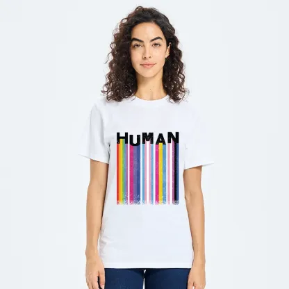 Tokyo-Tiger Rainbow Stripes Human Pride Classic T-Shirt