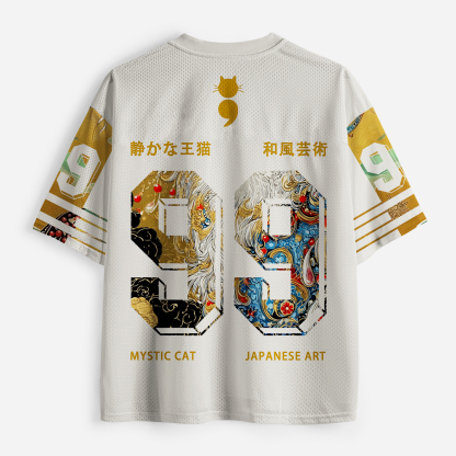 Tokyo-Tiger Golden Dream Cat Mesh Jersey