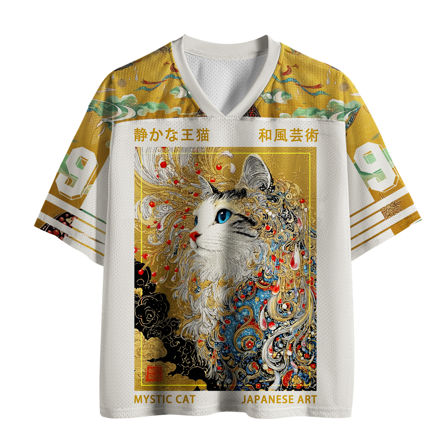 Tokyo-Tiger Golden Dream Cat Mesh Jersey Sale