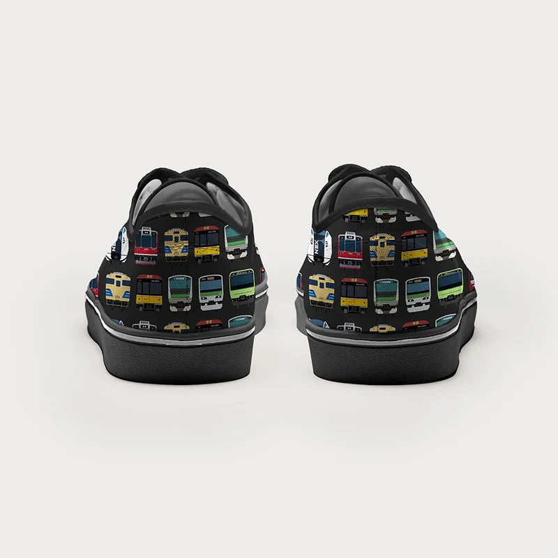 Tokyo-Tiger Japanese Traditional Trains Canvas Shoes