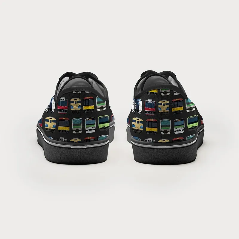 Tokyo-Tiger Japanese Traditional Trains Canvas Shoes