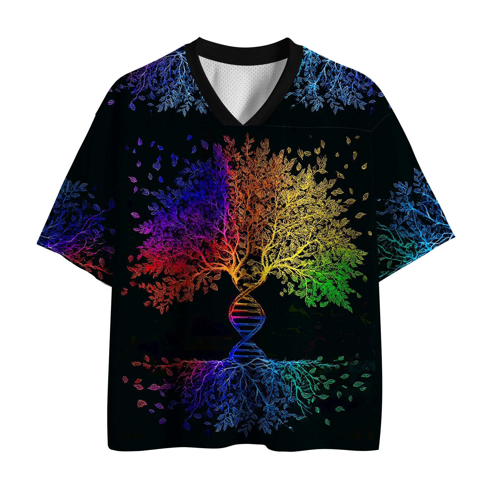Tokyo-Tiger Pride Tree of Life Mesh Jersey