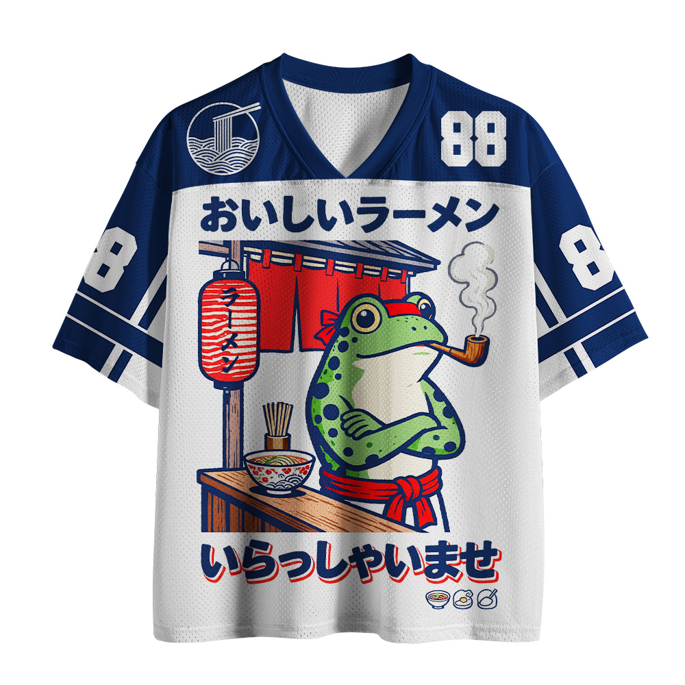 Tokyo-Tiger Frog Ramen Owner Mesh Jersey
