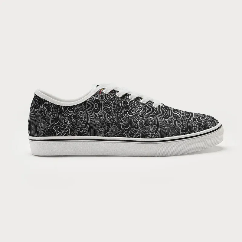 Tokyo-Tiger Floral Whirl Canvas Shoes