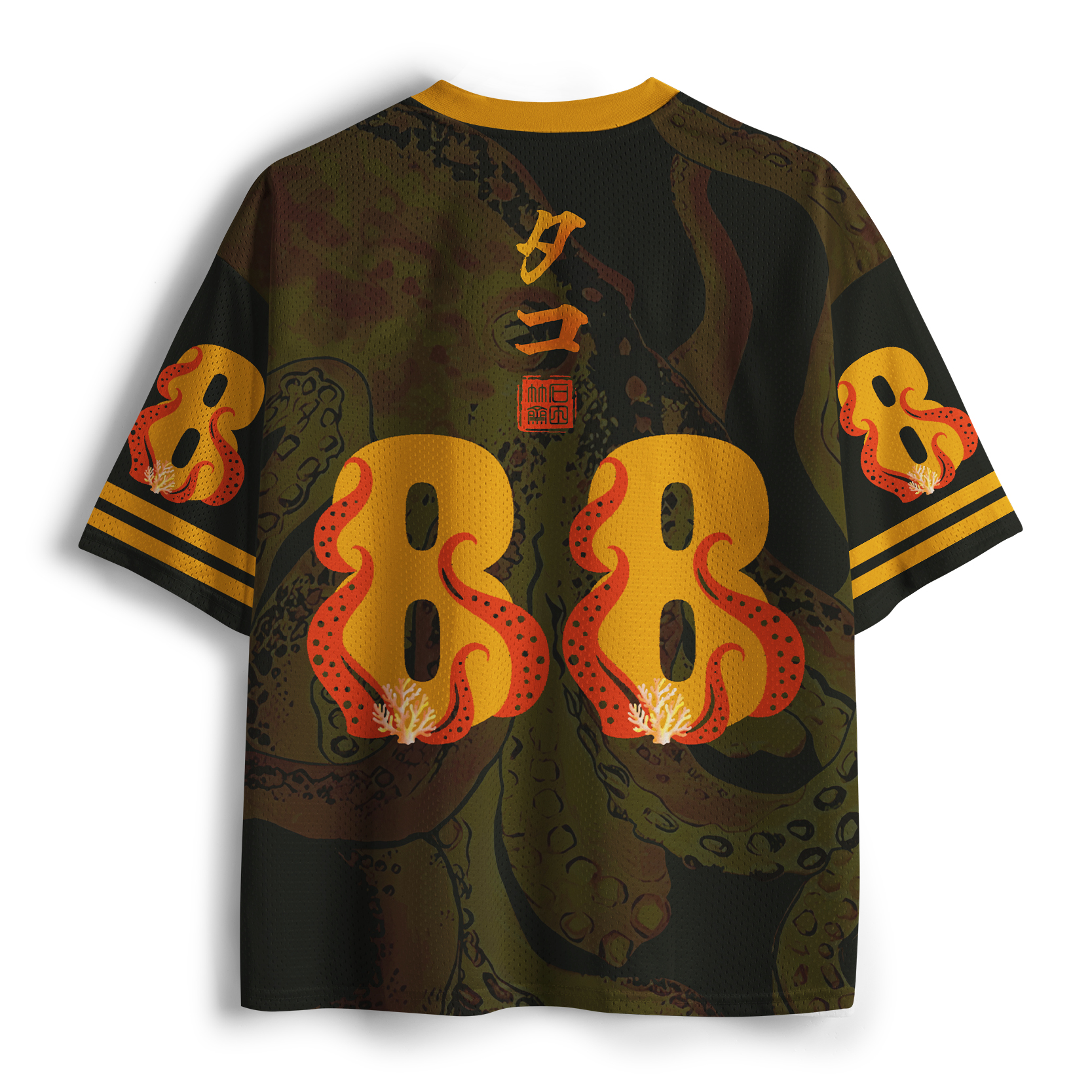Tokyo-Tiger Deep Sea Gorgeous Octopus Mesh Jersey