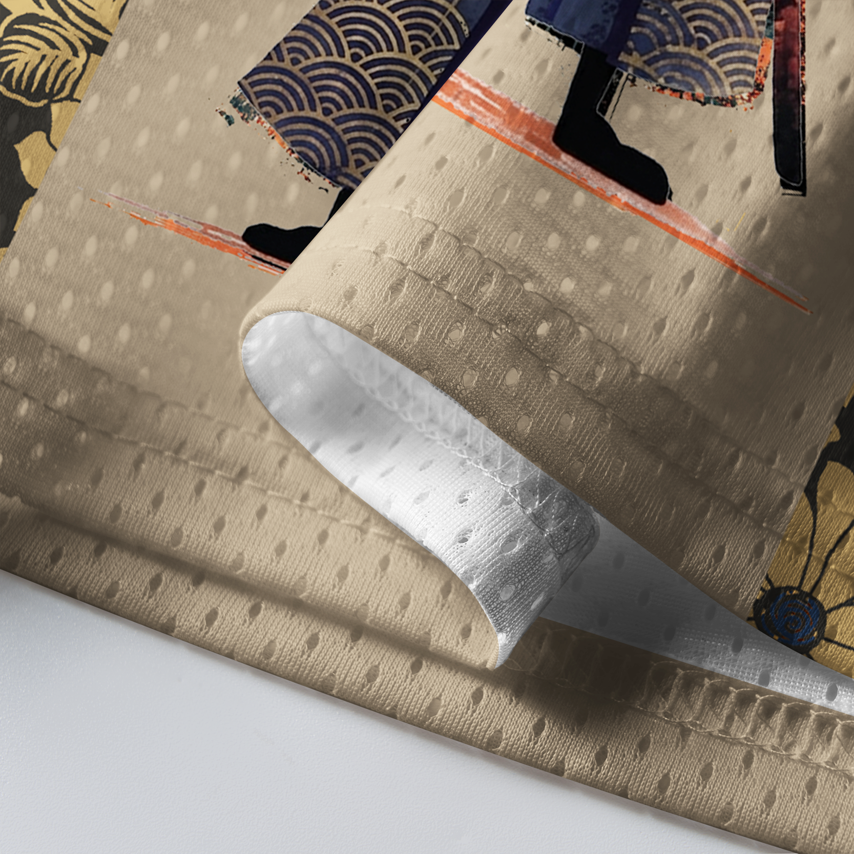 Tokyo-Tiger Samurai Black Cat Mesh Jersey
