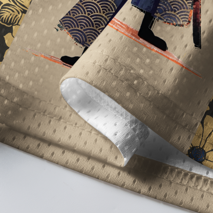 Tokyo-Tiger Samurai Black Cat Mesh Jersey