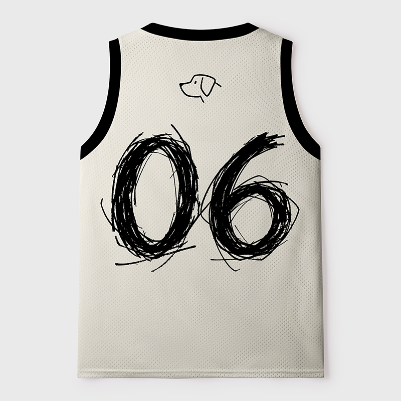 Tokyo-Tiger Messy Dog Mesh Tank Top