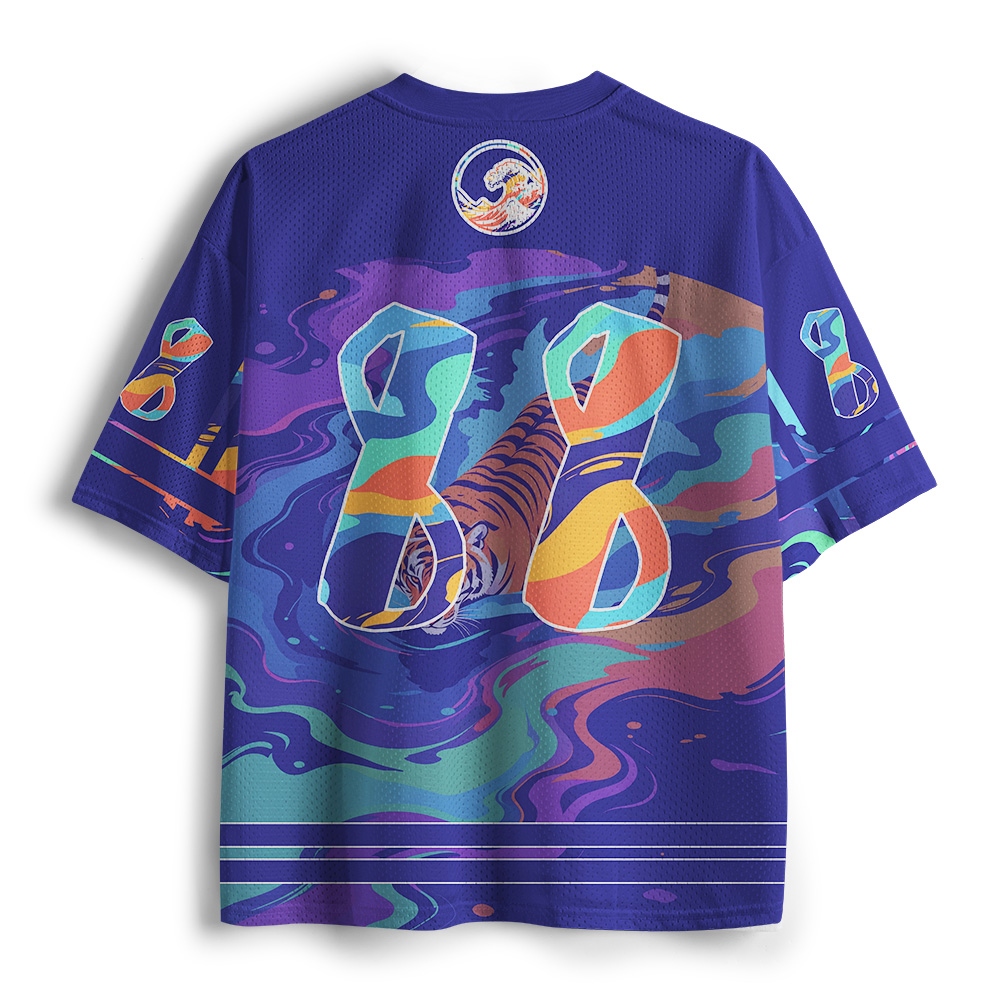 Tokyo-Tiger Rainbow Tiger Mesh Jersey