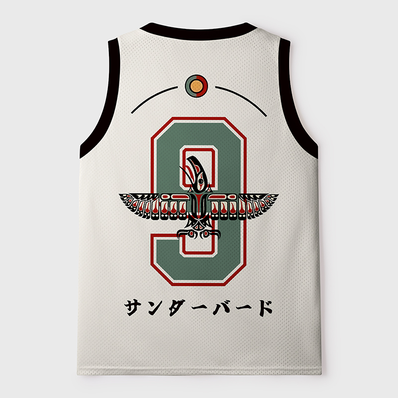 Tokyo-Tiger Sacred Thunderbird Mesh Tank Top