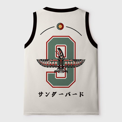 Tokyo-Tiger Sacred Thunderbird Mesh Tank Top