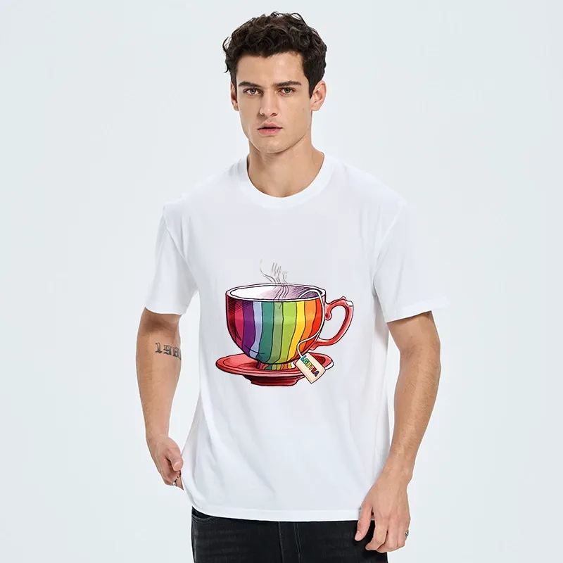 Tokyo-Tiger Rainbow Pride Tea Cup Classic T-Shirt