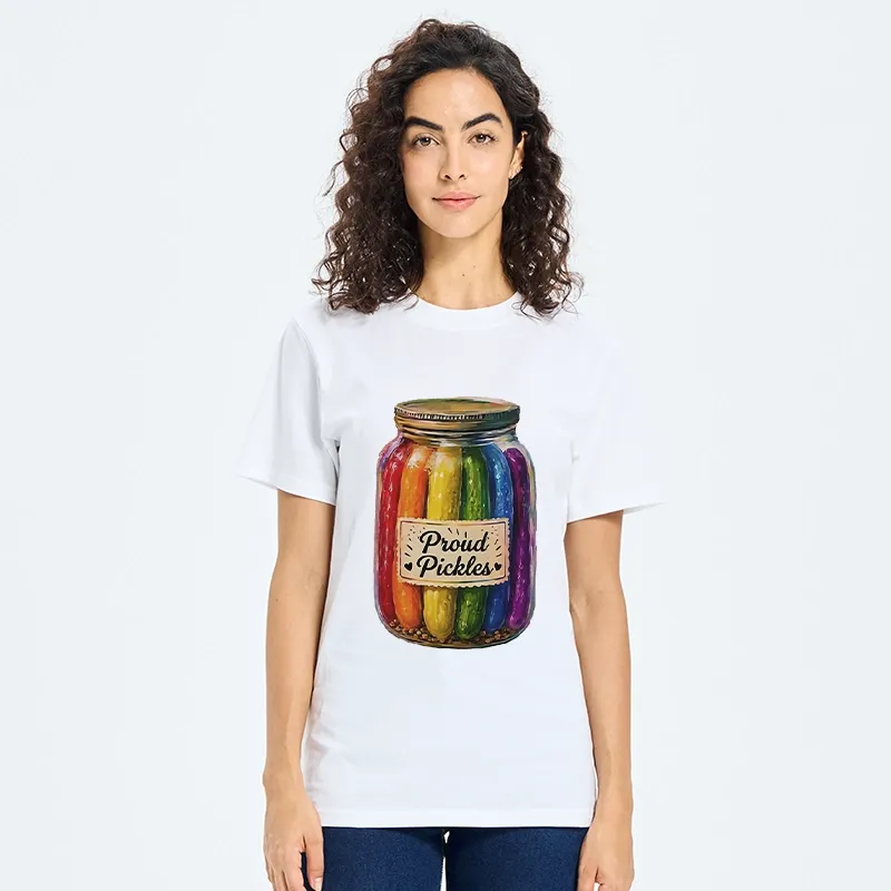Tokyo-Tiger Proud Pickles Rainbow Pride Jar Classic T-Shirt