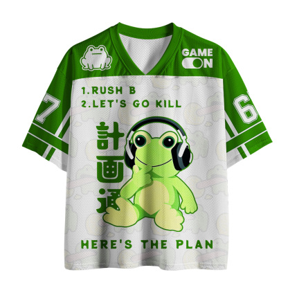 Tokyo-Tiger Frog-get The Plan Mesh Jersey