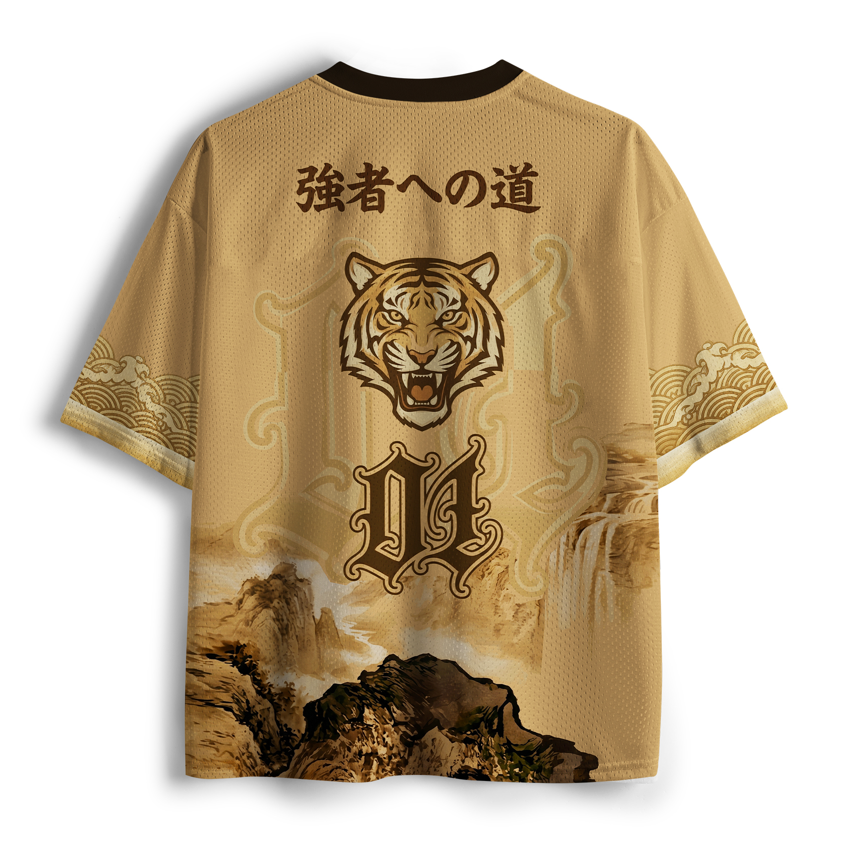 Tokyo-Tiger Predator Tiger Fragile Stomach Mesh Jersey