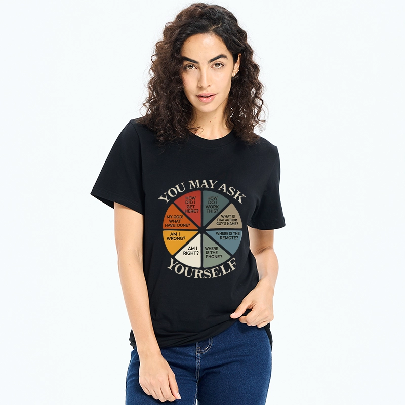 Tokyo-Tiger Full Of Self Doubt Questions Wheel Classic T-Shirt