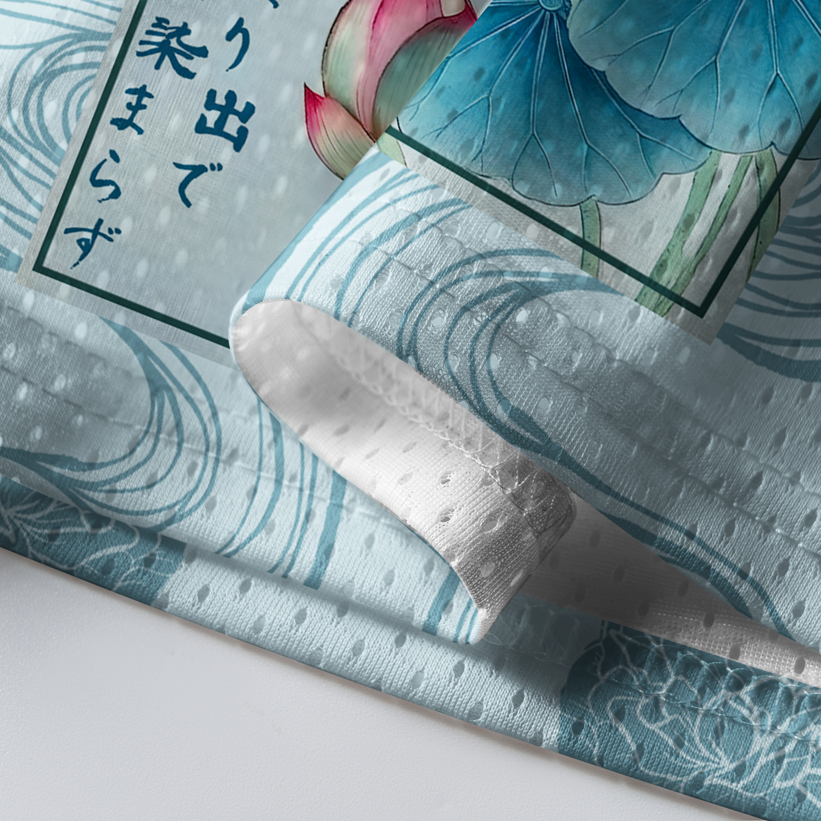 Tokyo-Tiger Mud-Born Pure Lotus Mesh Jersey