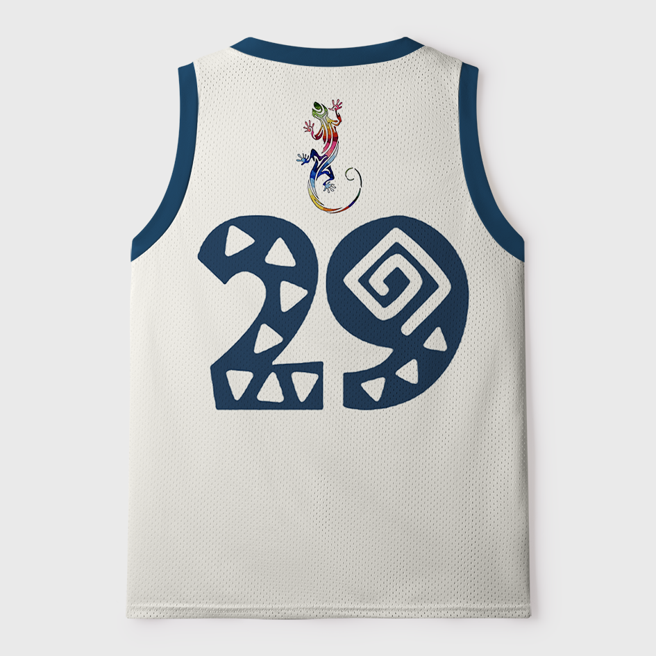 Tokyo-Tiger Tribal Tokage Mesh Tank Top
