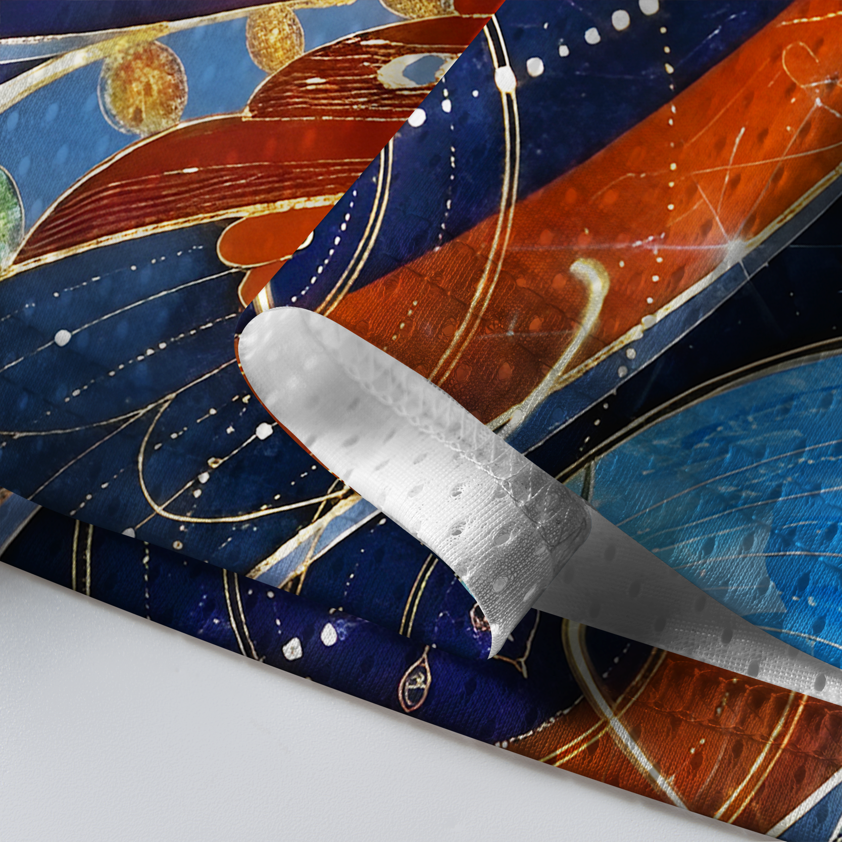 Tokyo-Tiger Cosmic Swirl Phoenix Mesh Jersey